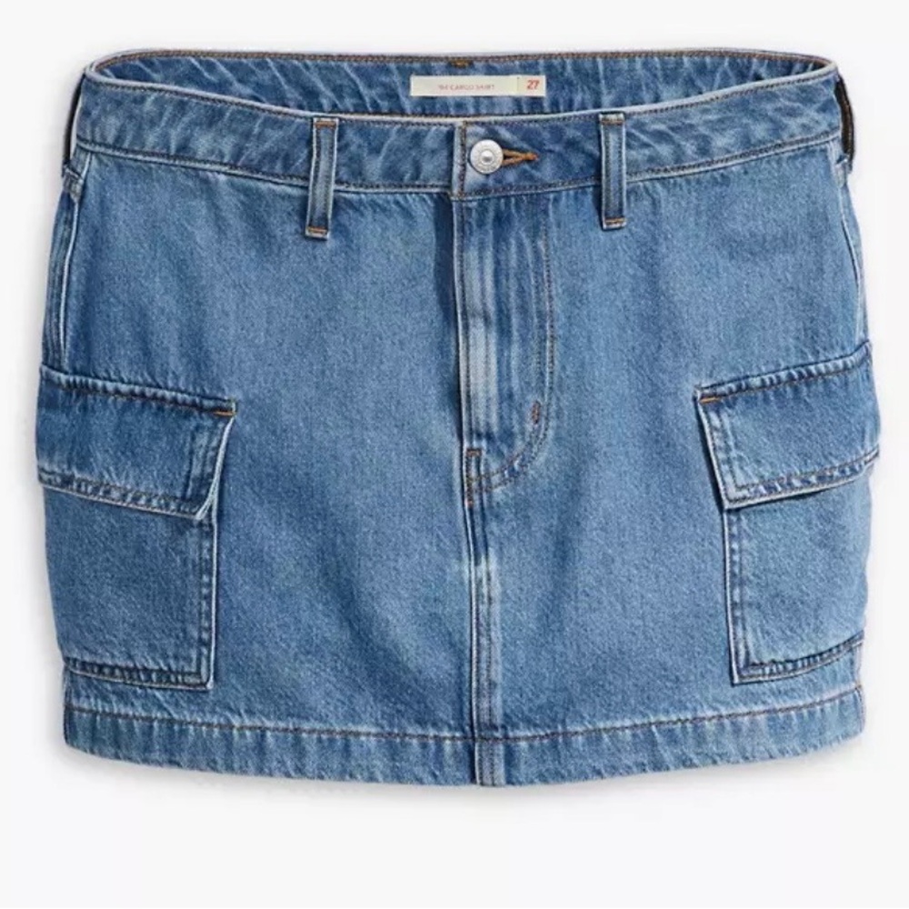 Levi's ‘94 Cargo Mini Denim Skirt